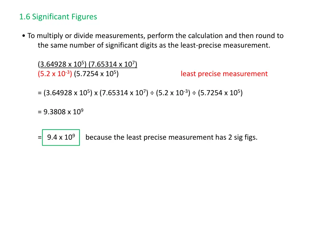 1 6 significant figures 6