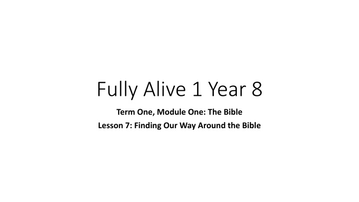 fully alive 1 year 8