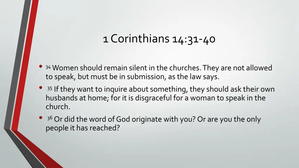 1 corinthians 14 31 40 1