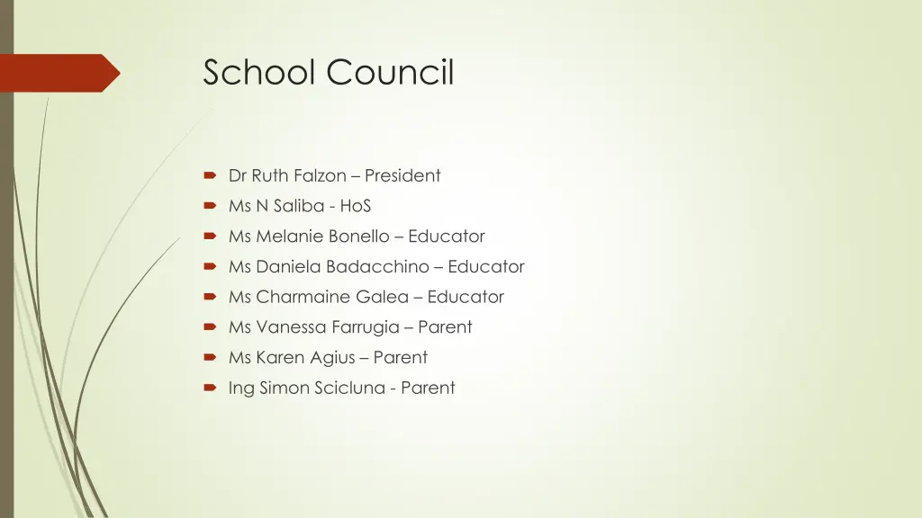 school council