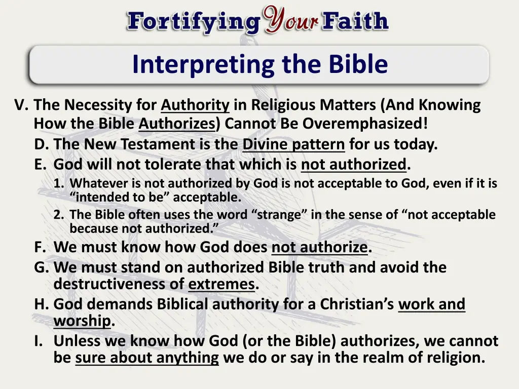 interpreting the bible 7