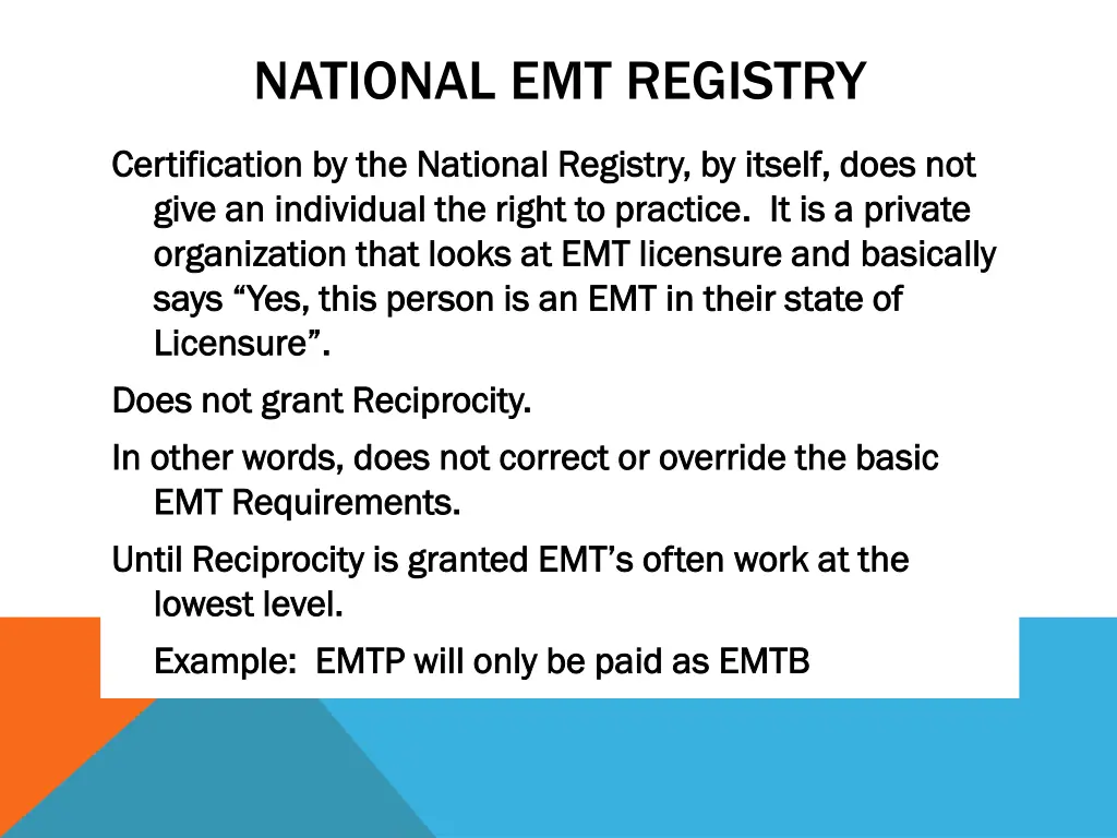 national emt registry