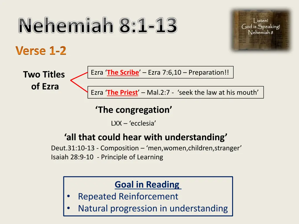 nehemiah 8 1 13 1
