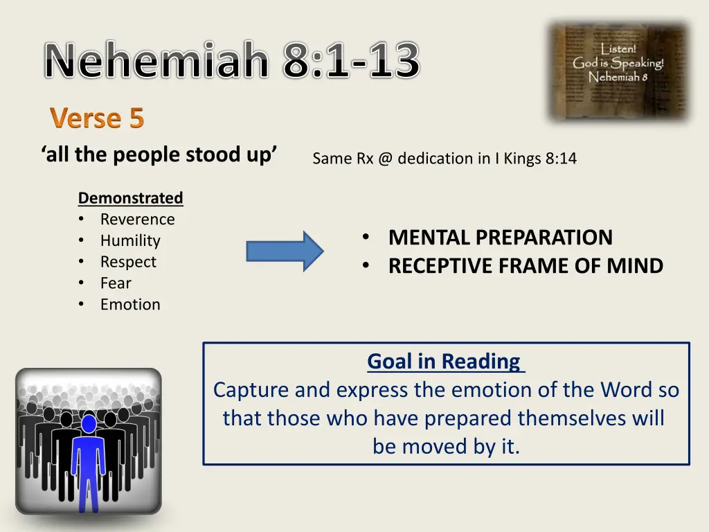 nehemiah 8 1 13 verse 5 all the people stood up