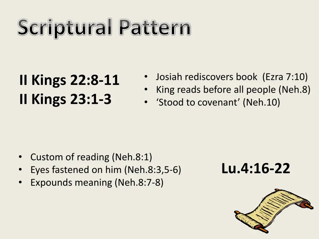 scriptural pattern 1