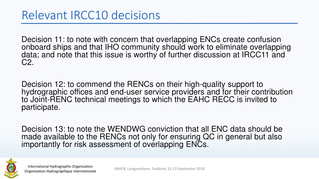 relevant ircc10 decisions