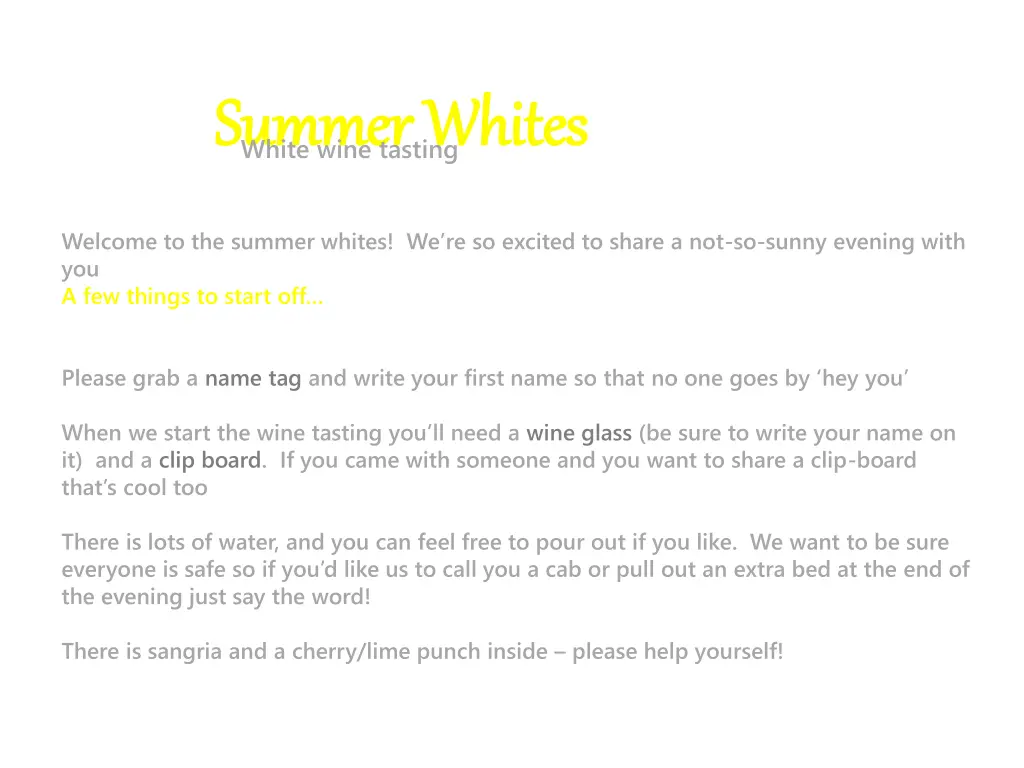 summer whites summer whites white wine tasting