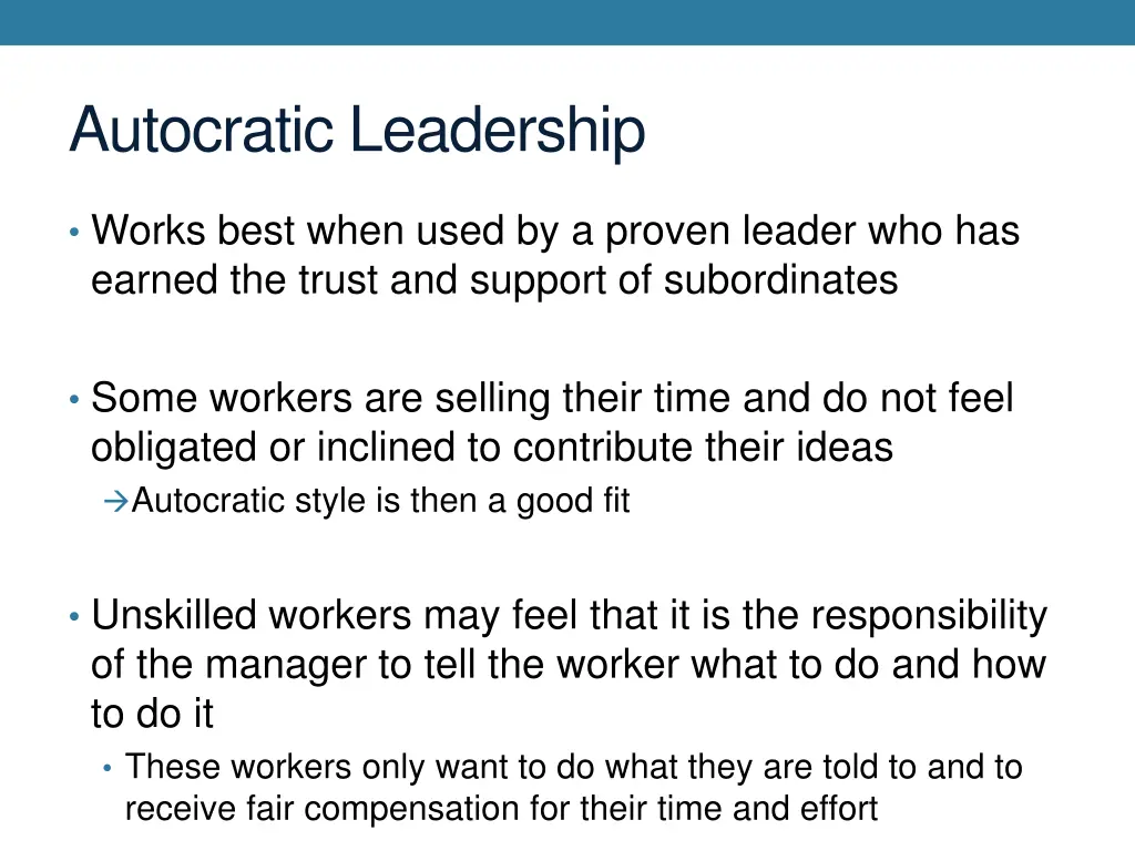 autocratic leadership 2