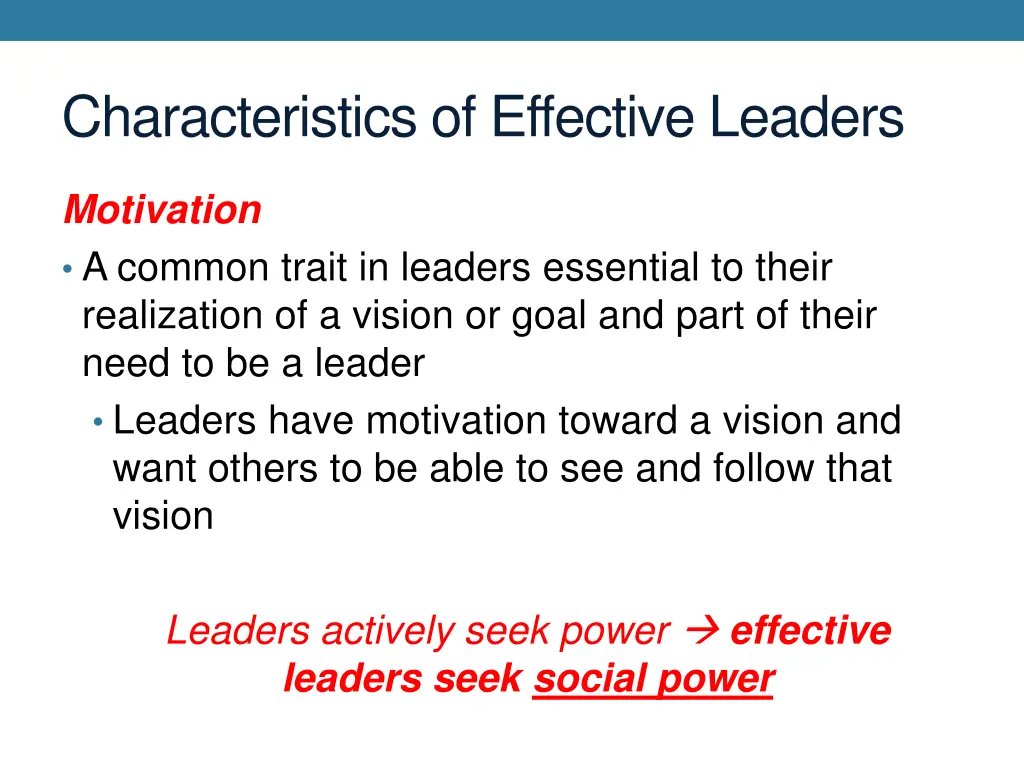 characteristics of effective leaders 3