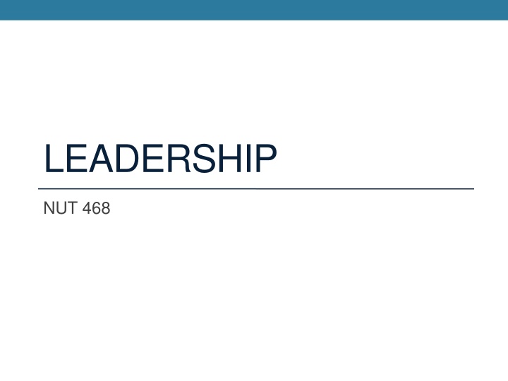leadership