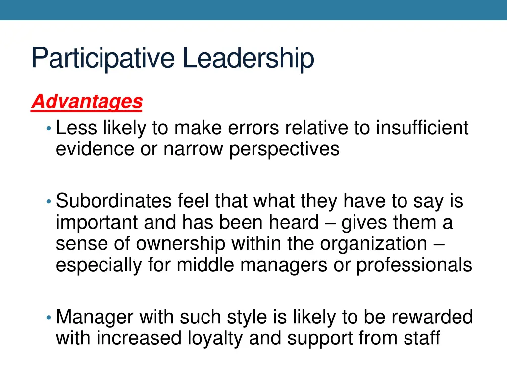participative leadership 1