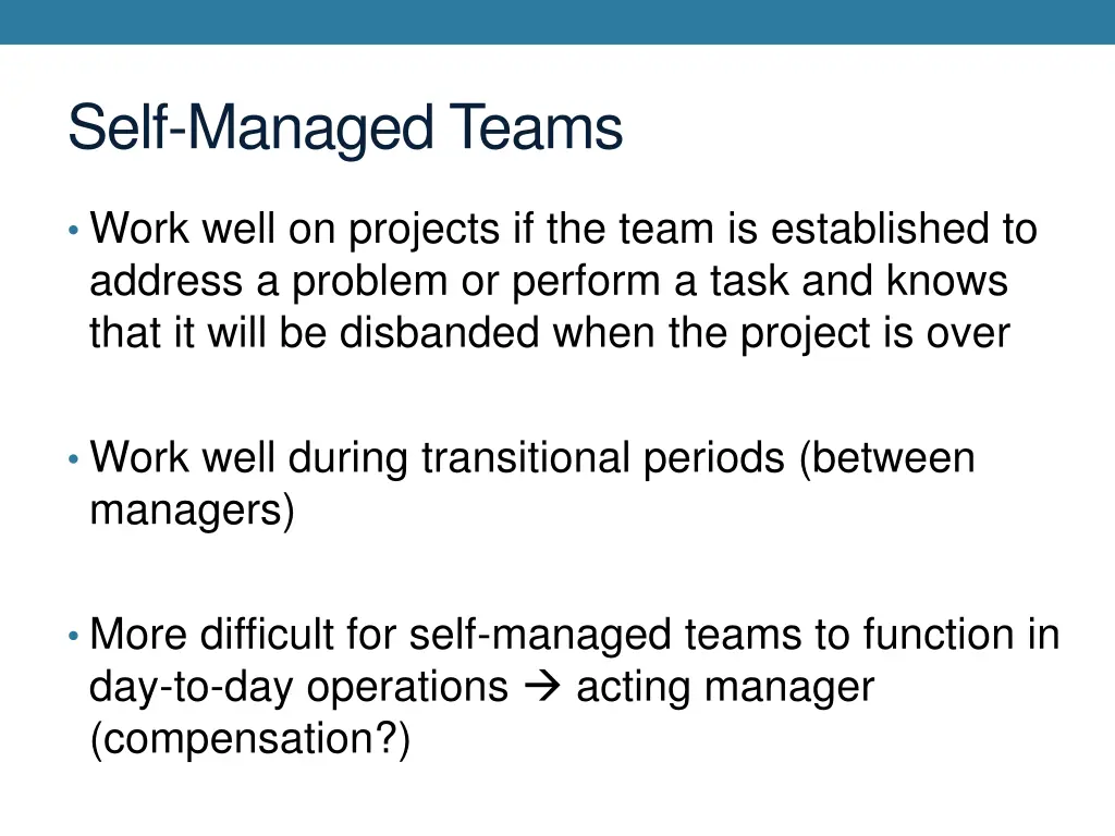 self managed teams 1