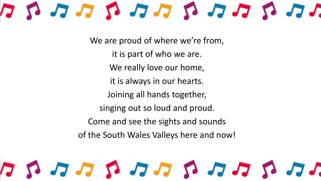 we are proud of where we re from it is part