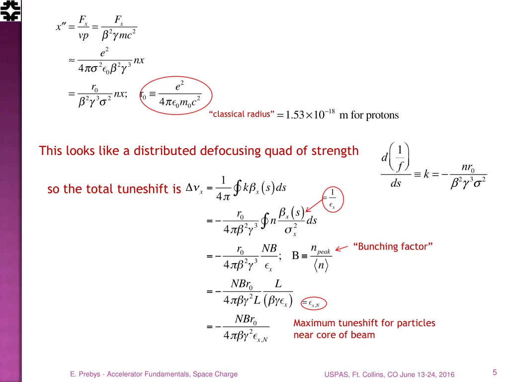 classical radius 1 53 10 18 m for protons