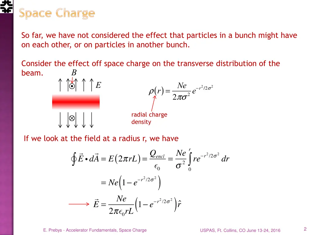 space charge