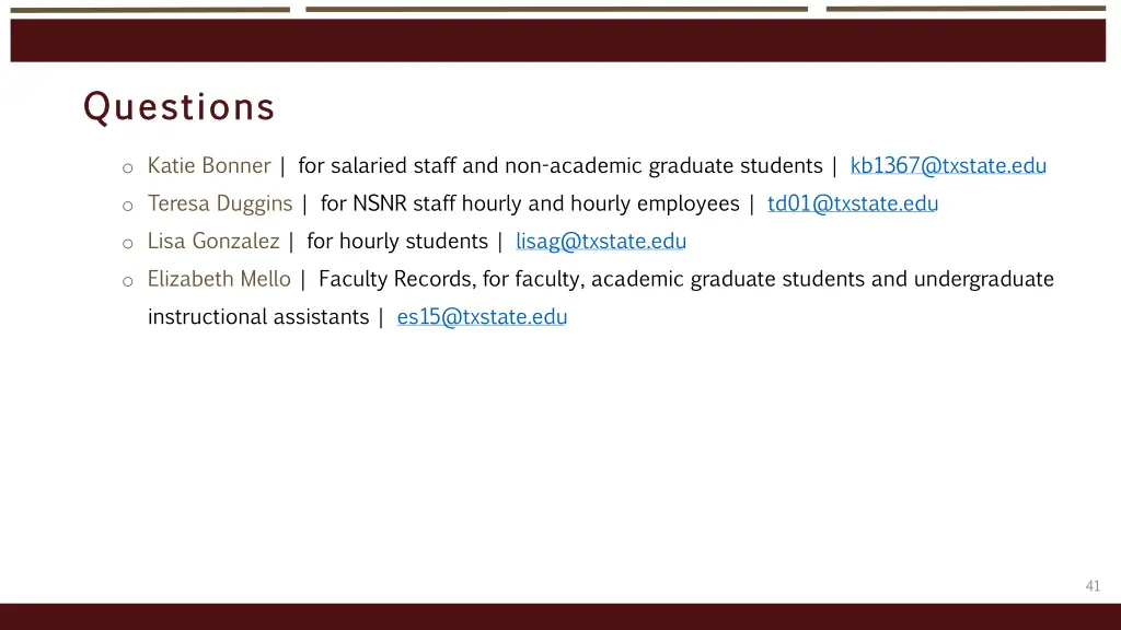 questions questions o katie bonner for salaried