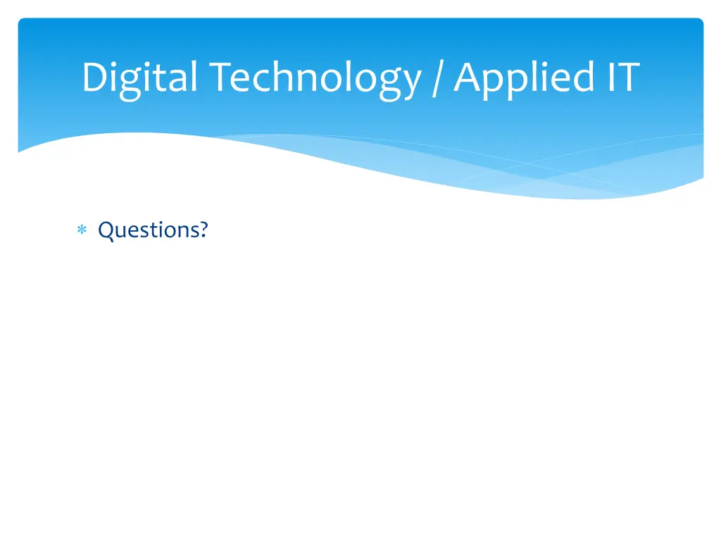 digital technology applied it