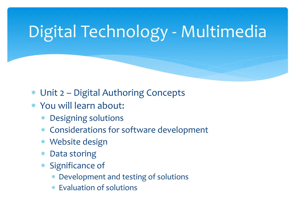 digital technology multimedia 1