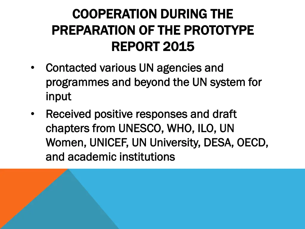 cooperation during the cooperation during