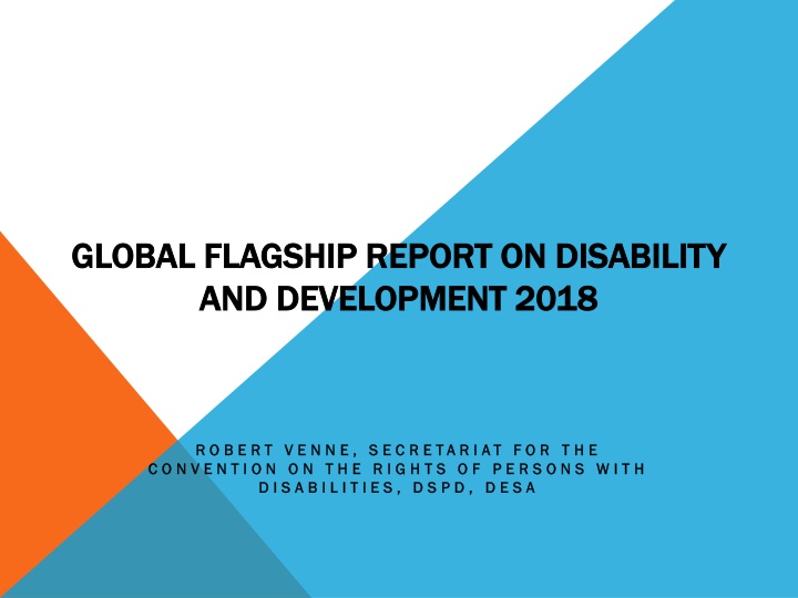 global flagship report on disability global