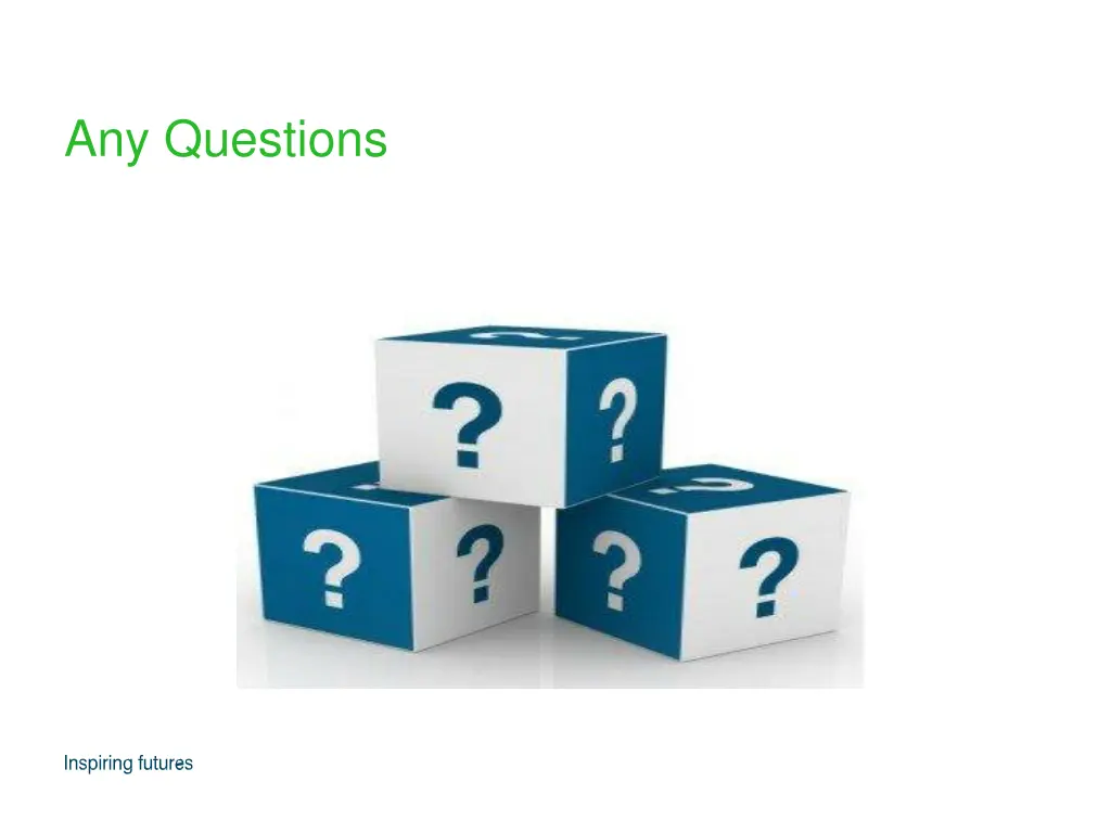 any questions
