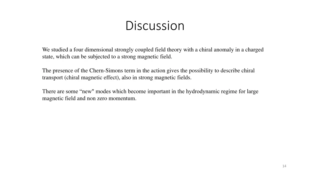 discussion