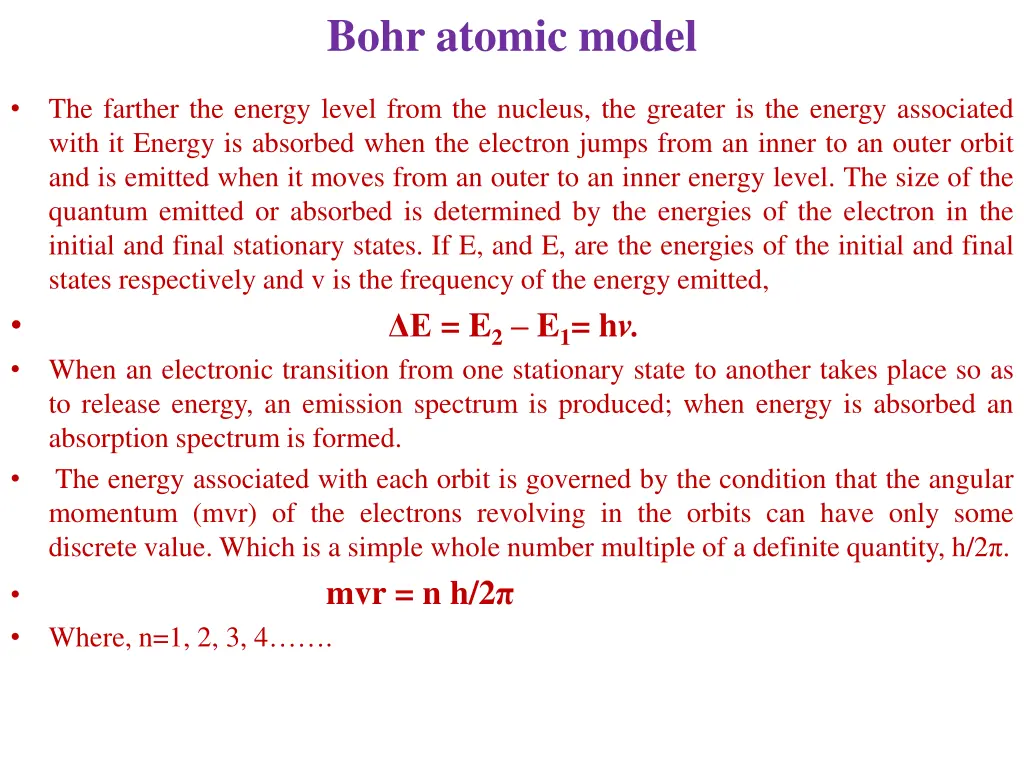 bohr atomic model 1