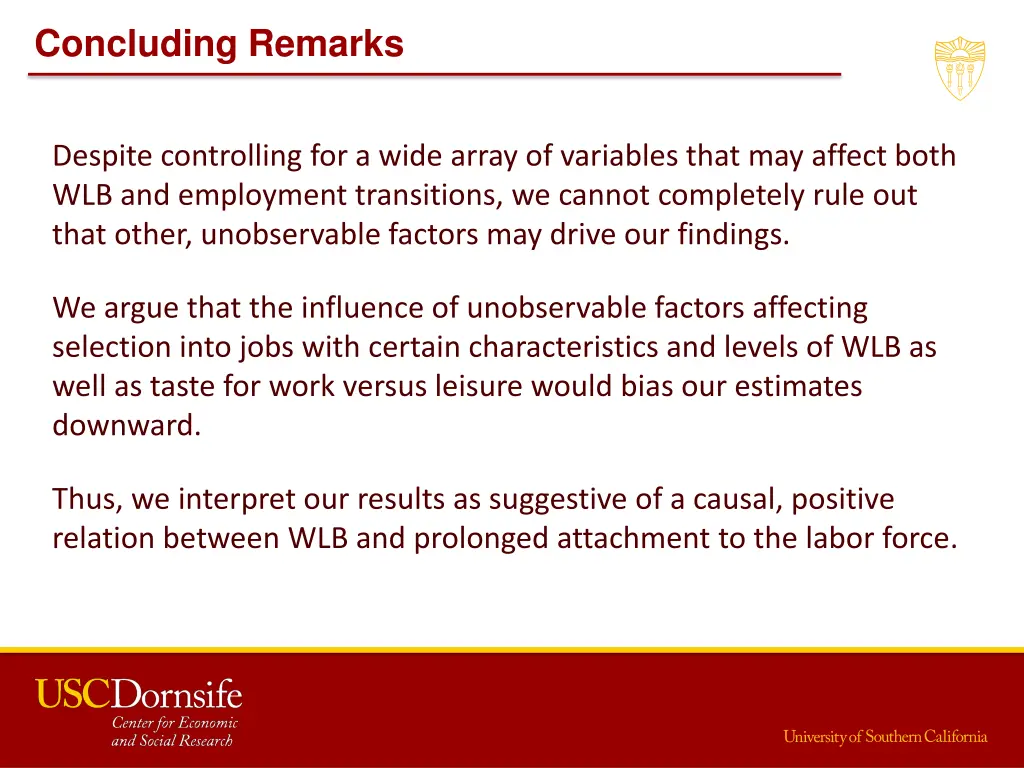 concluding remarks