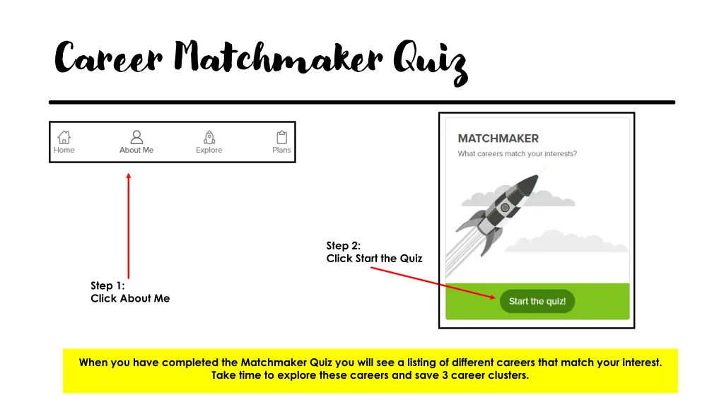 career matchmaker quiz