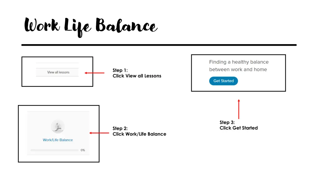work life balance