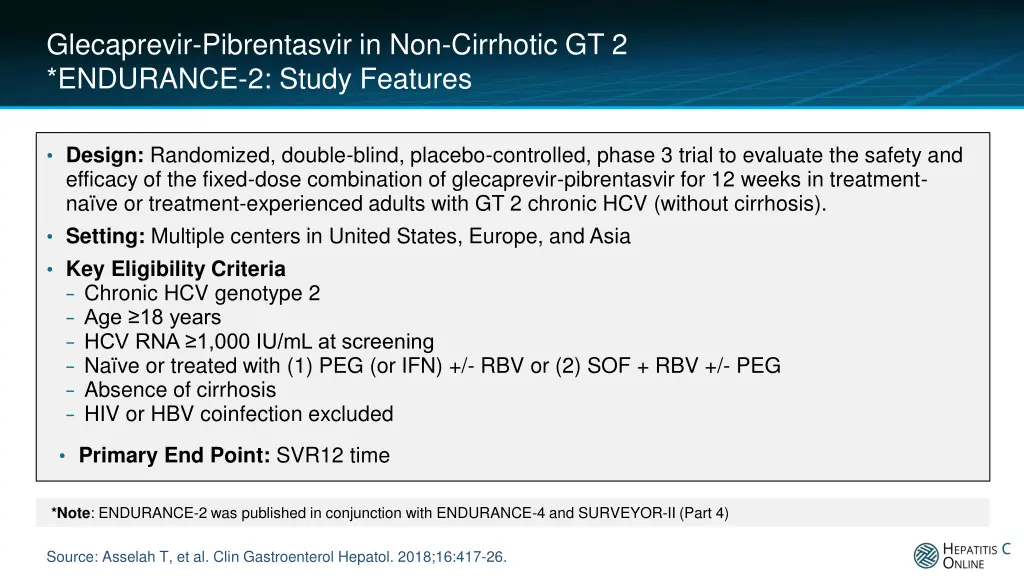 glecaprevir pibrentasvir in non cirrhotic