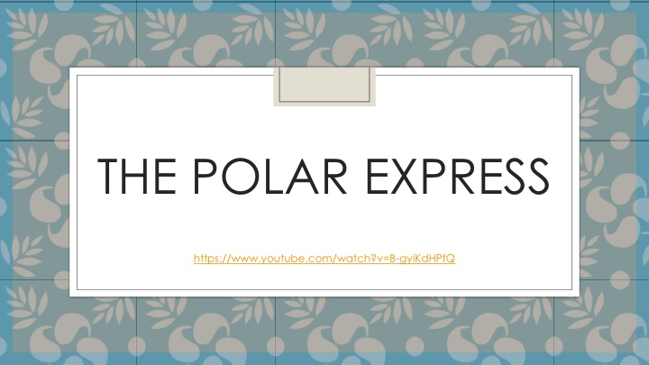 the polar express