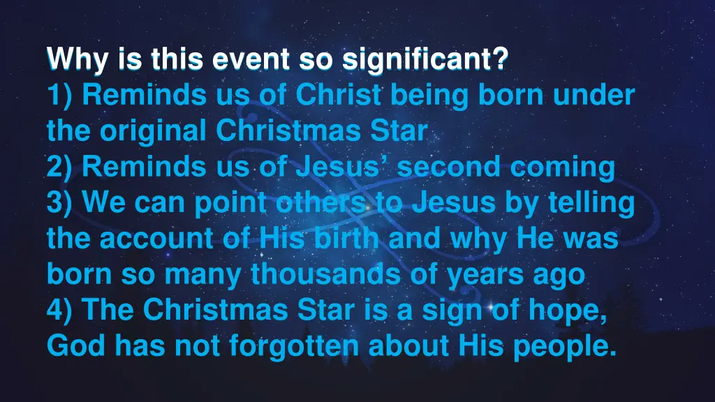 why is this event so significant 1 reminds