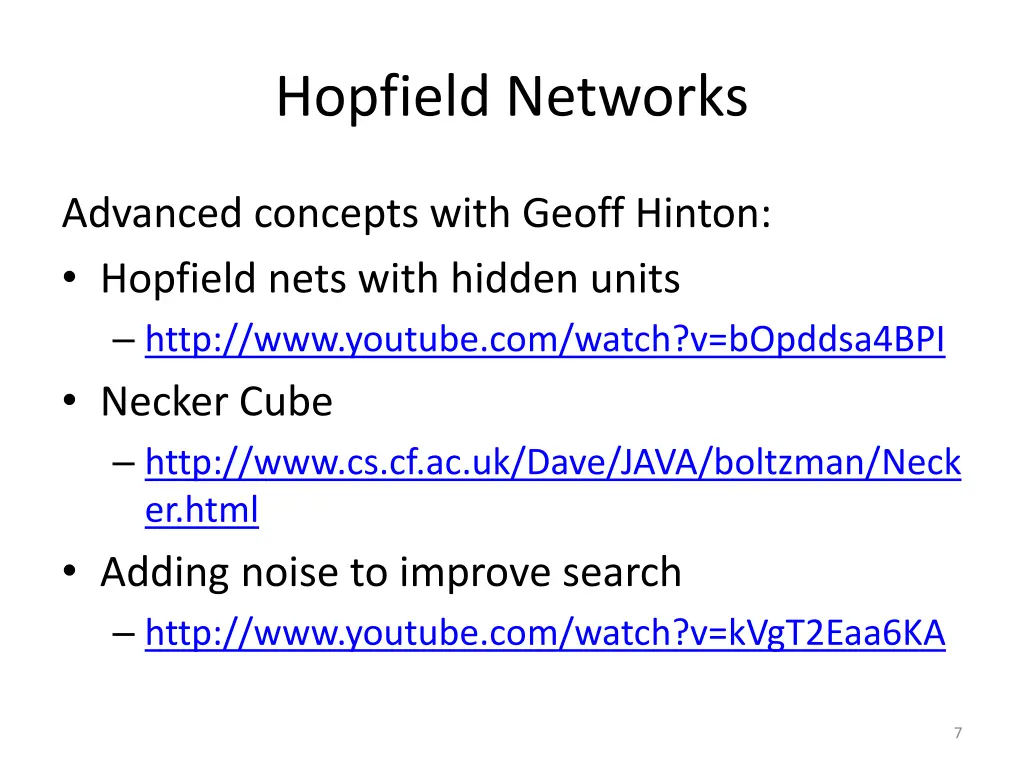 hopfield networks 3