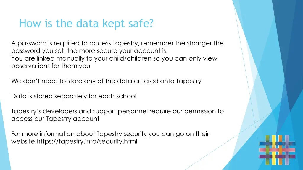 how is the data kept safe