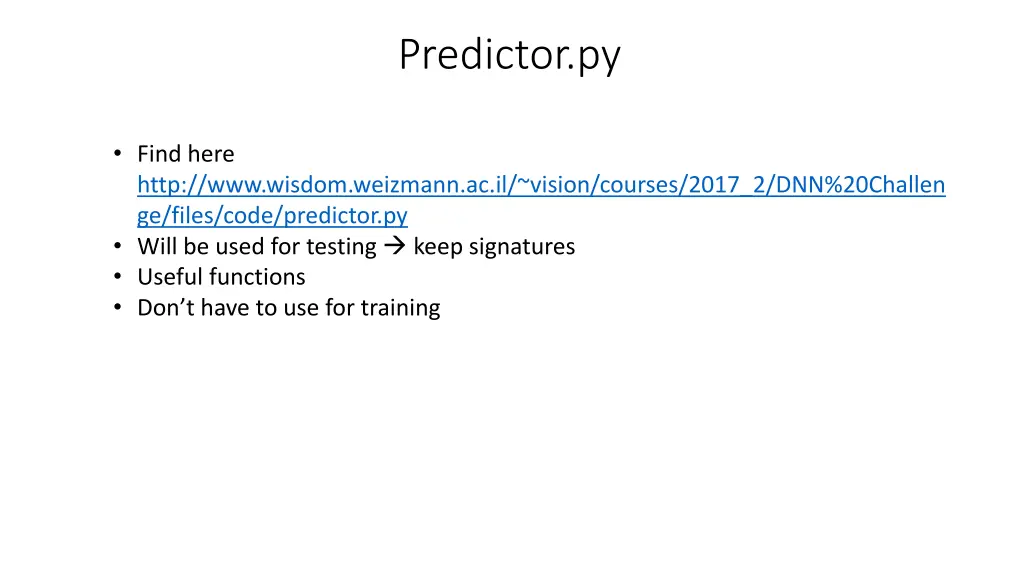 predictor py