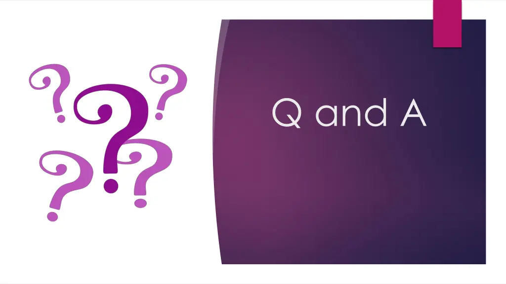 q and a