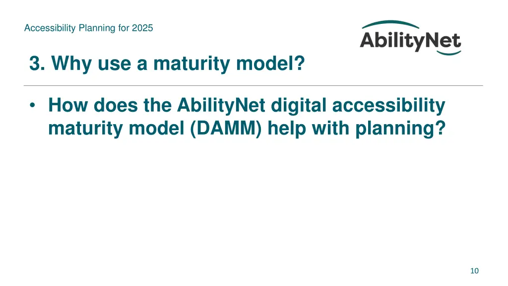 accessibility planning for 2025 9
