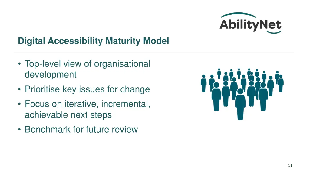 digital accessibility maturity model
