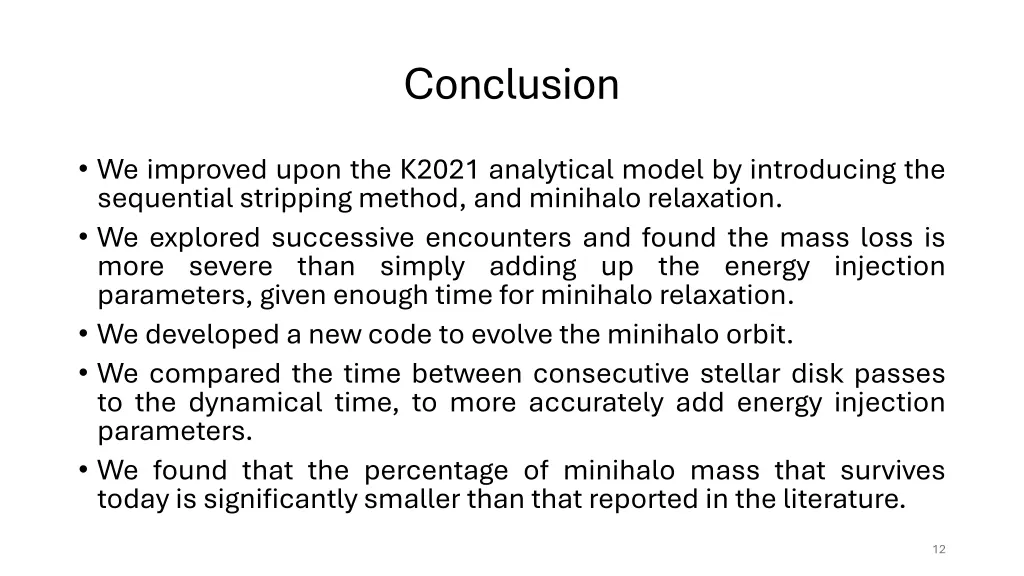 conclusion