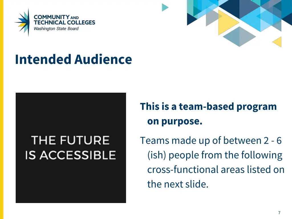 intended audience