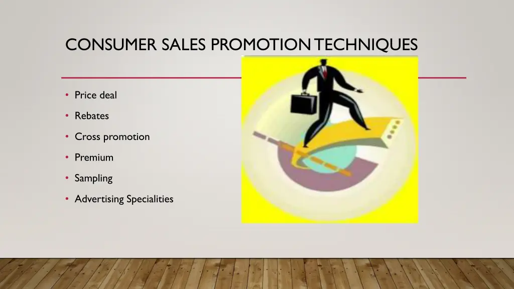 consumer sales promotion techniques