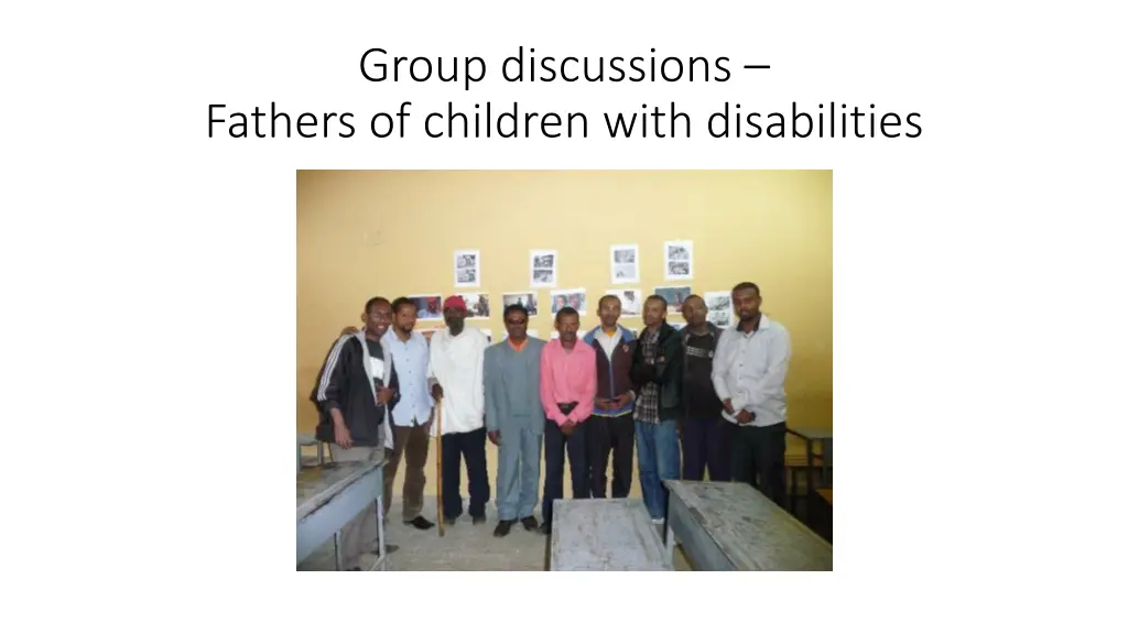 group discussions fathers of children with