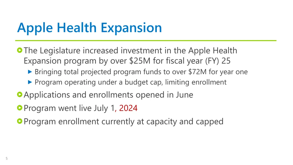 apple health expansion
