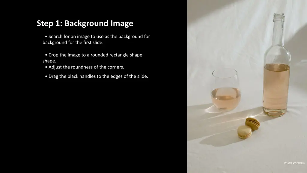 step 1 background image