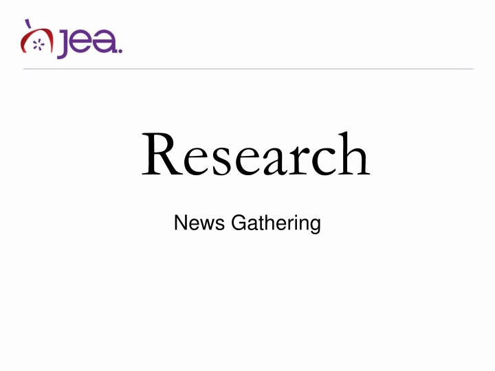 research
