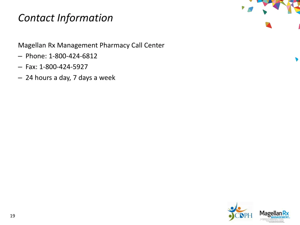 contact information