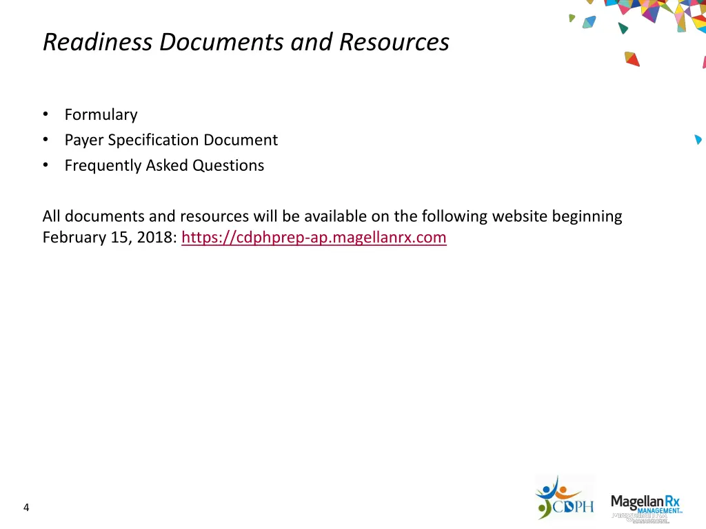 readiness documents and resources