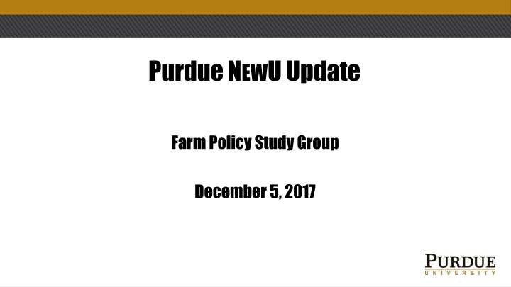 purduen ew u update