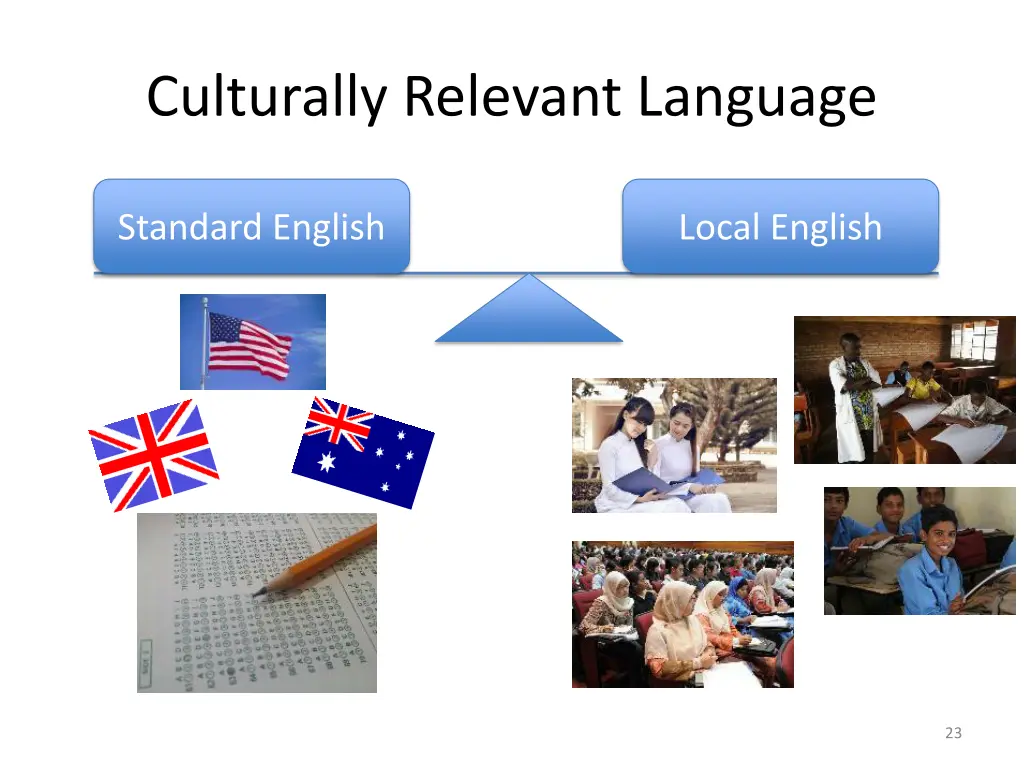 culturally relevant language